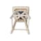 International Concepts San Remo Counter Height Stool, Swivel, 24" Seat Height, Unfinished S-102SW - alternate 4